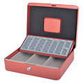 Pavo Coffret caisse Pavo avec monnayeur 300x240x90mm rouge