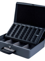 Pavo Coffret caisse Pavo avec 2 poignées 370x280x115mm gris