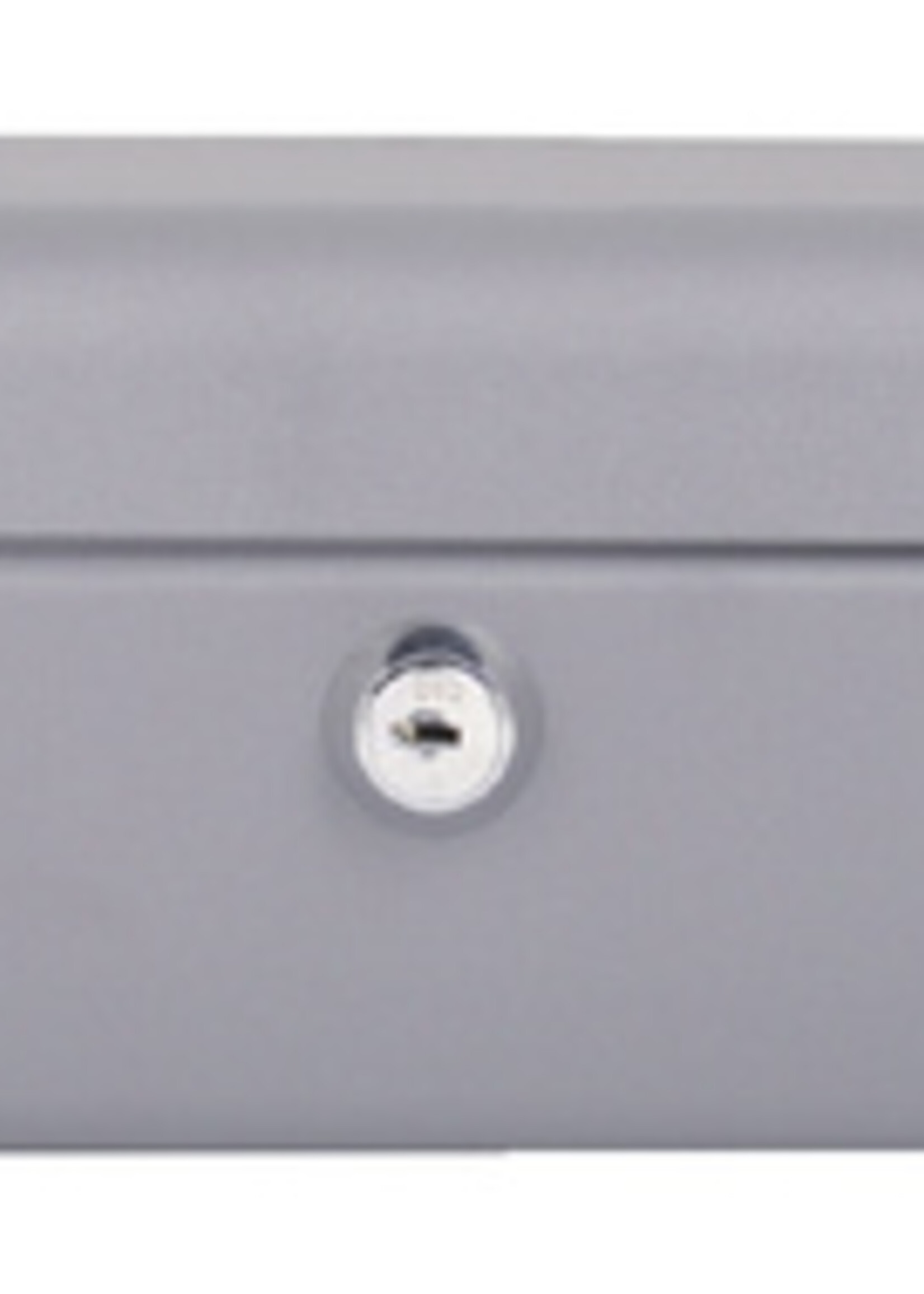 Pavo Caisse à documents Pavo 370x280x90mm gris foncé