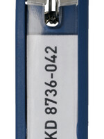 Durable Sleutellabel Durable 1957 met ring blauw