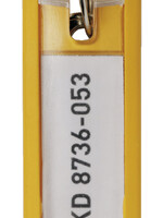 Durable Sleutellabel Durable 1957 met ring geel