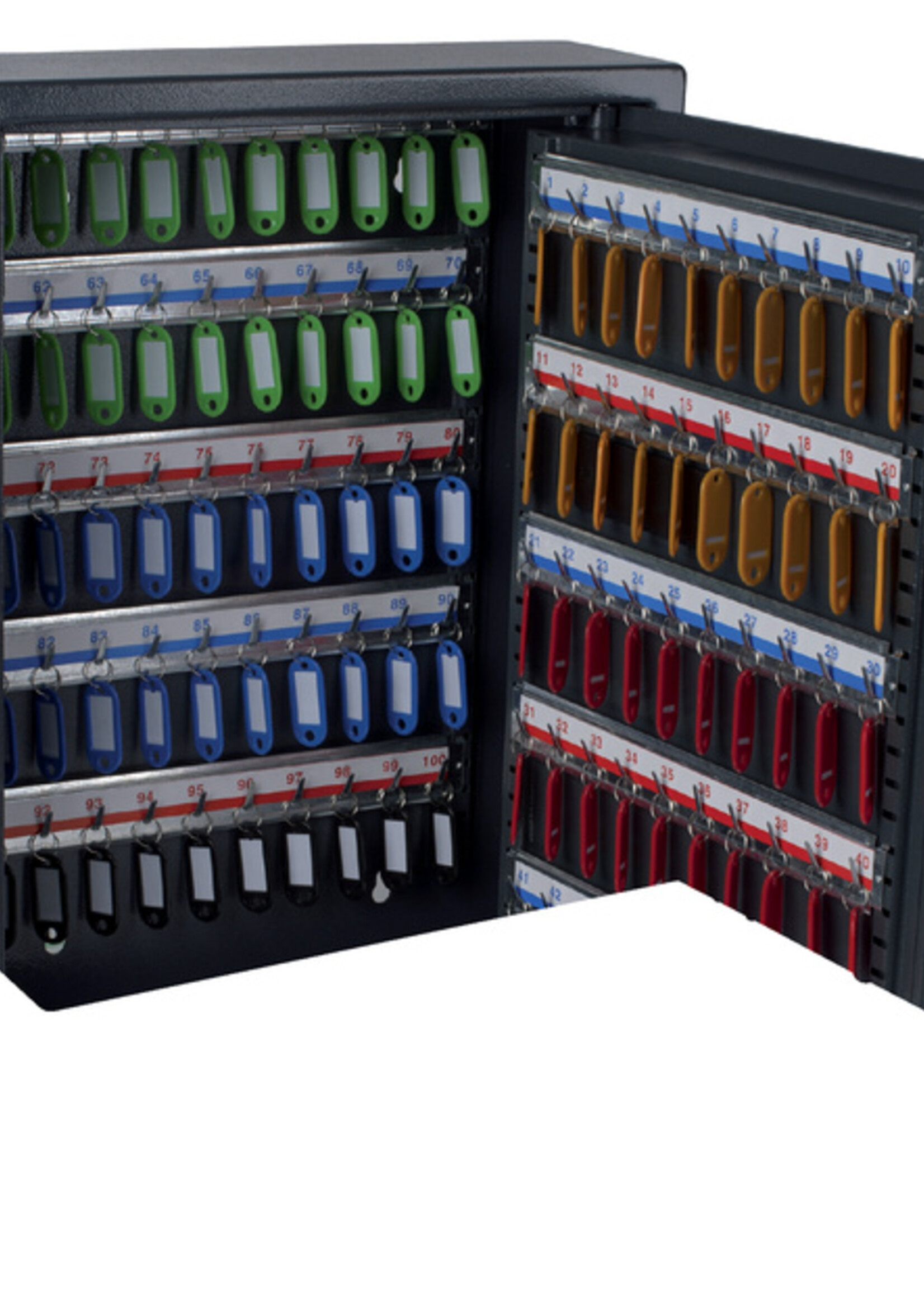 Pavo Armoire à clés Pavo Haute Sécurité 100 croch 550x400x120mm