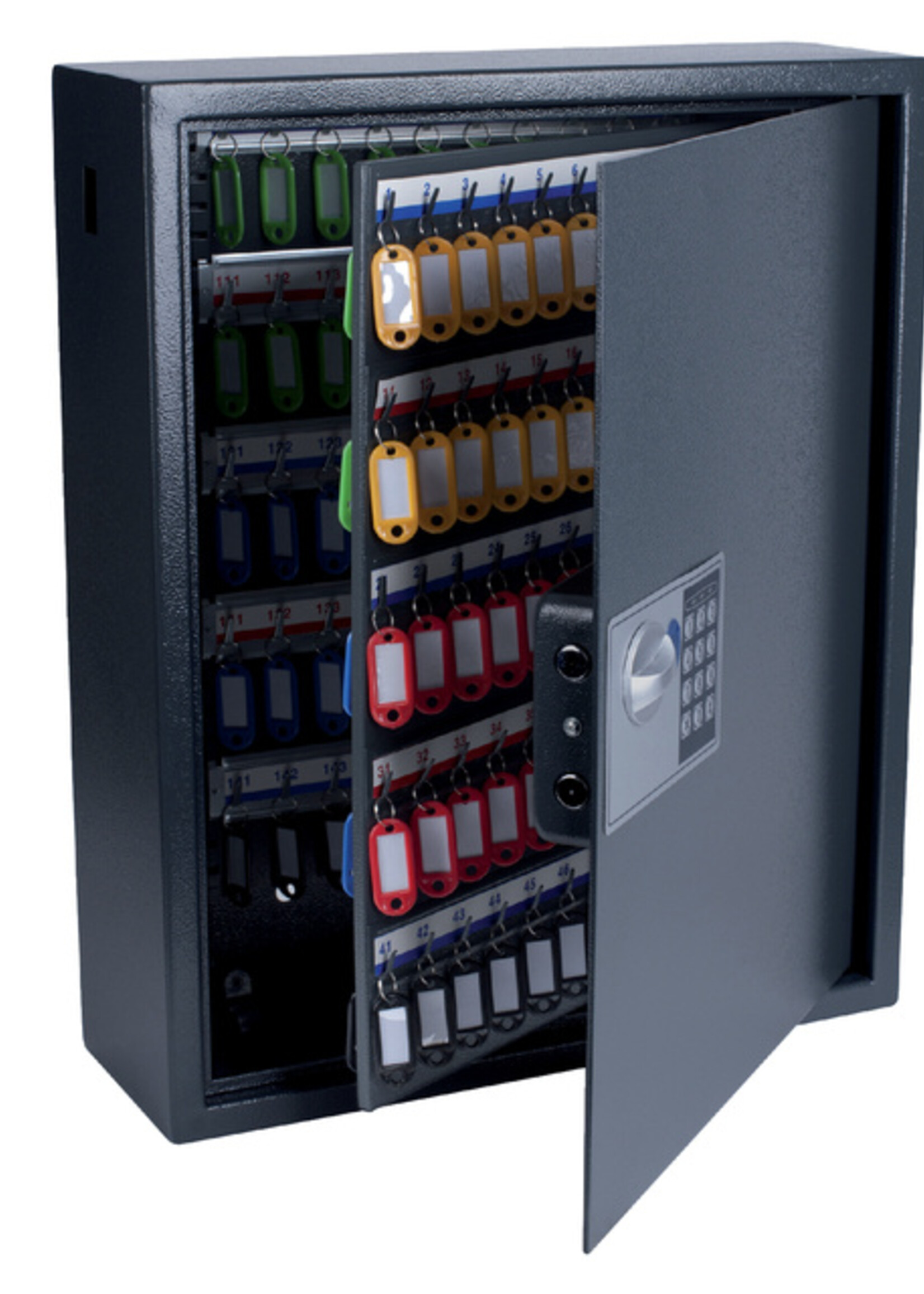 Pavo Armoire à clés Pavo haute sécurité 150 crochets 560x455x160mm