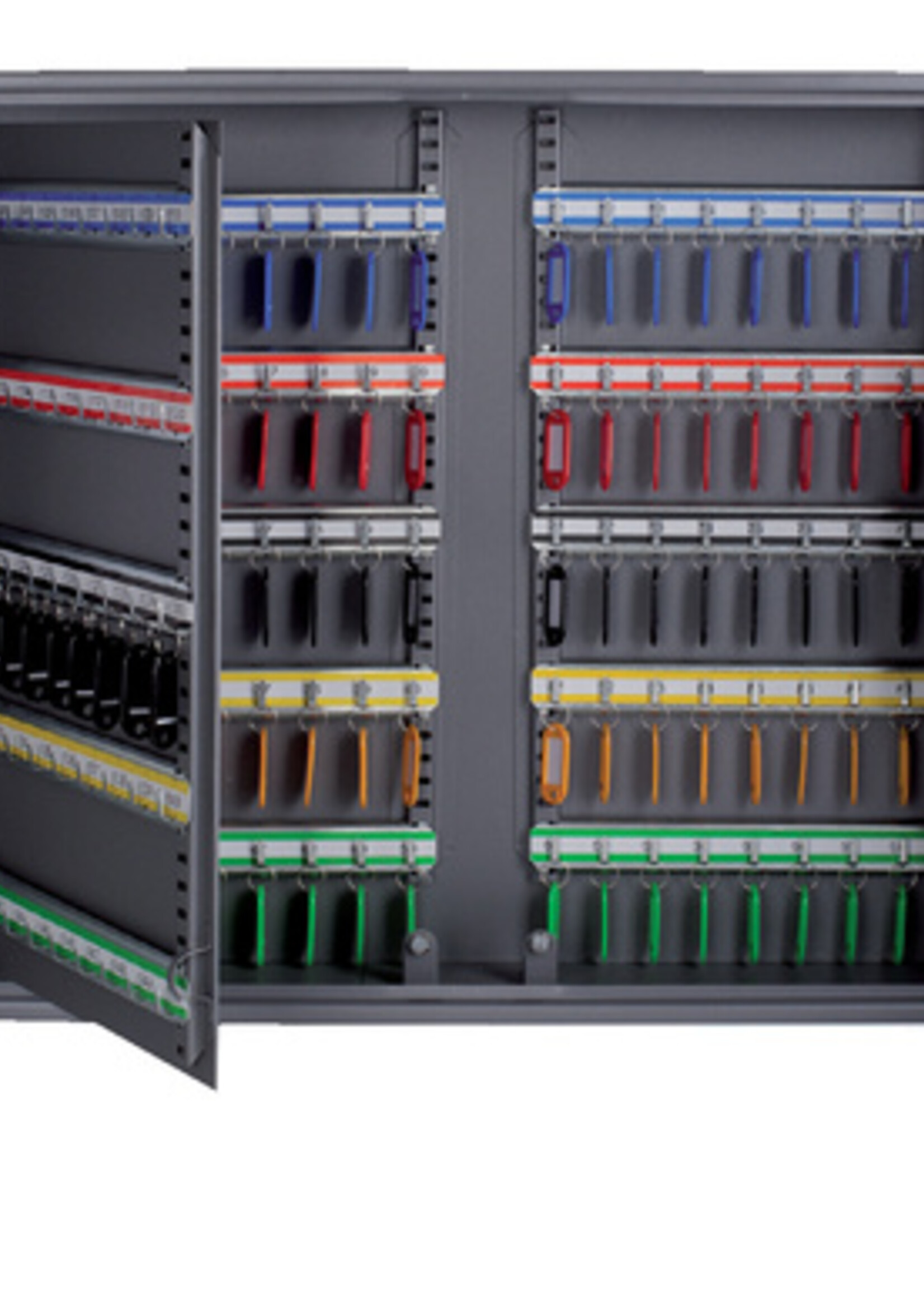 Pavo Sleutelkast Pavo XL tweedeurs 300 haken 720x540x140mm