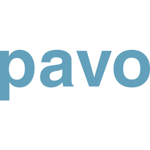 Pavo Sleutellabel Pavo kunststof blauw