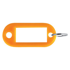 Porte-clés Pavo en plastique orange