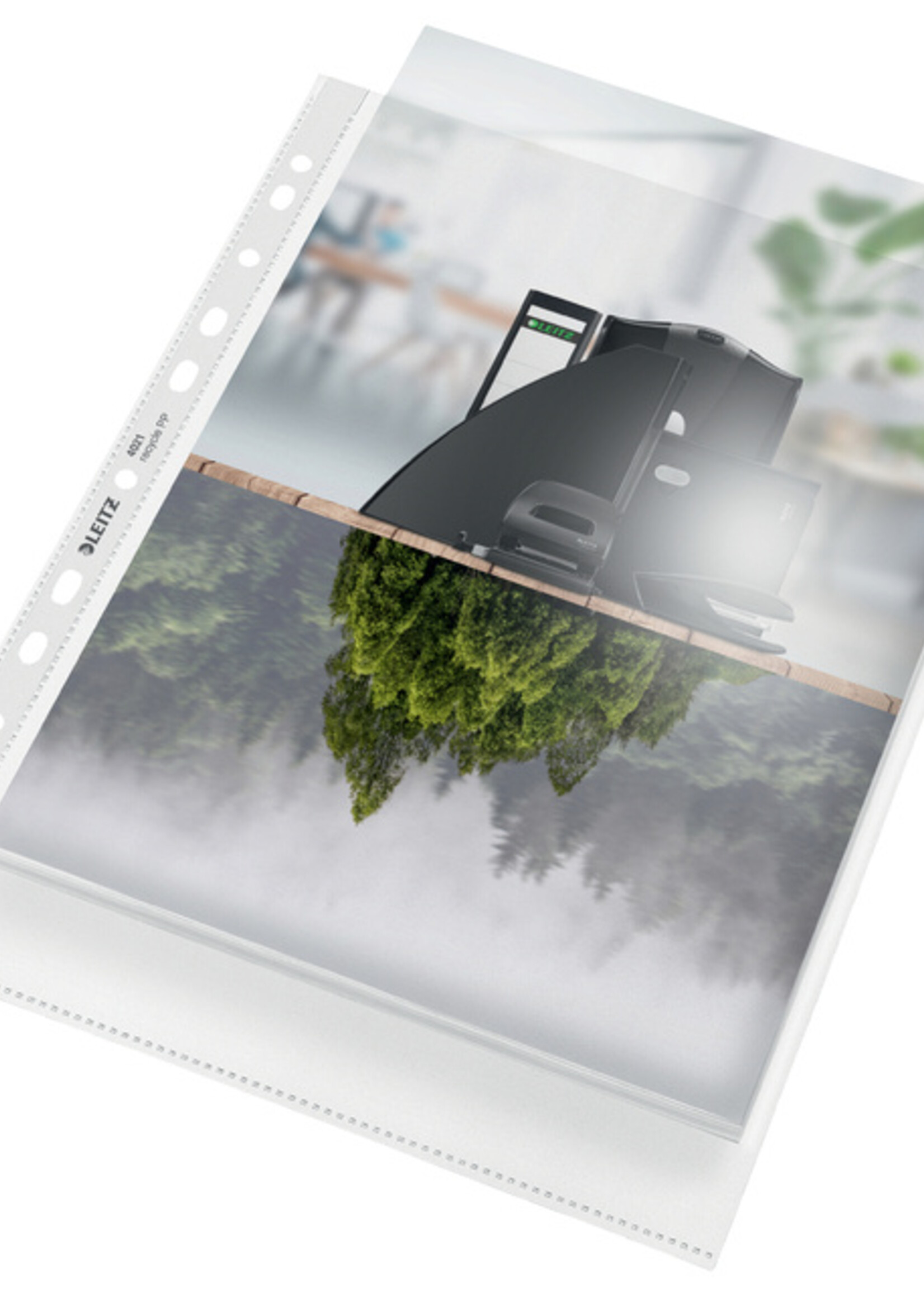 Leitz Pochette Leitz Recycle A4 Maxi 11 trous PP transparent