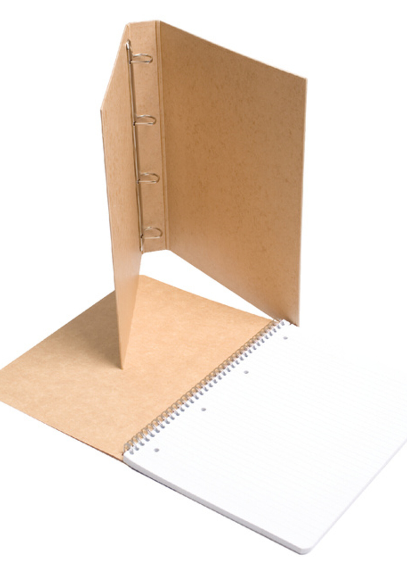 Oxford Ringband Oxford Touareg A4 4-rings O-mech 25mm naturel