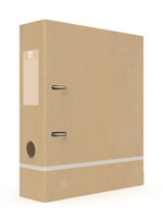 Oxford Ordner Oxford Touareg A4 80mm karton naturel/wit