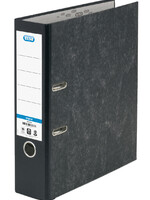 Elba Ordner Elba Smart Original A4 80mm karton zwart gewolkt