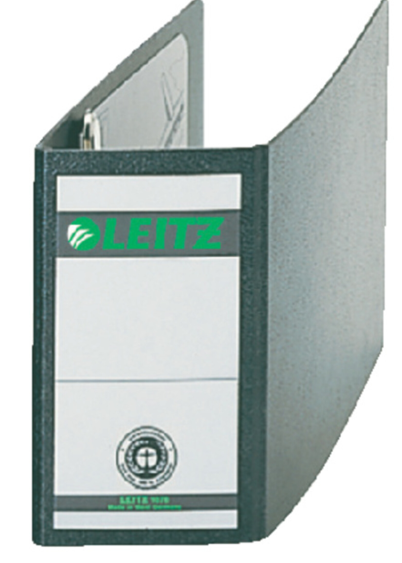 Leitz Ordner Leitz A6 77mm dwars karton zwart