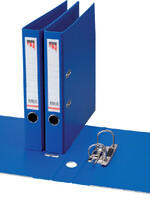 Quantore Classeur à levier Quantore A4 50mm PP bleu