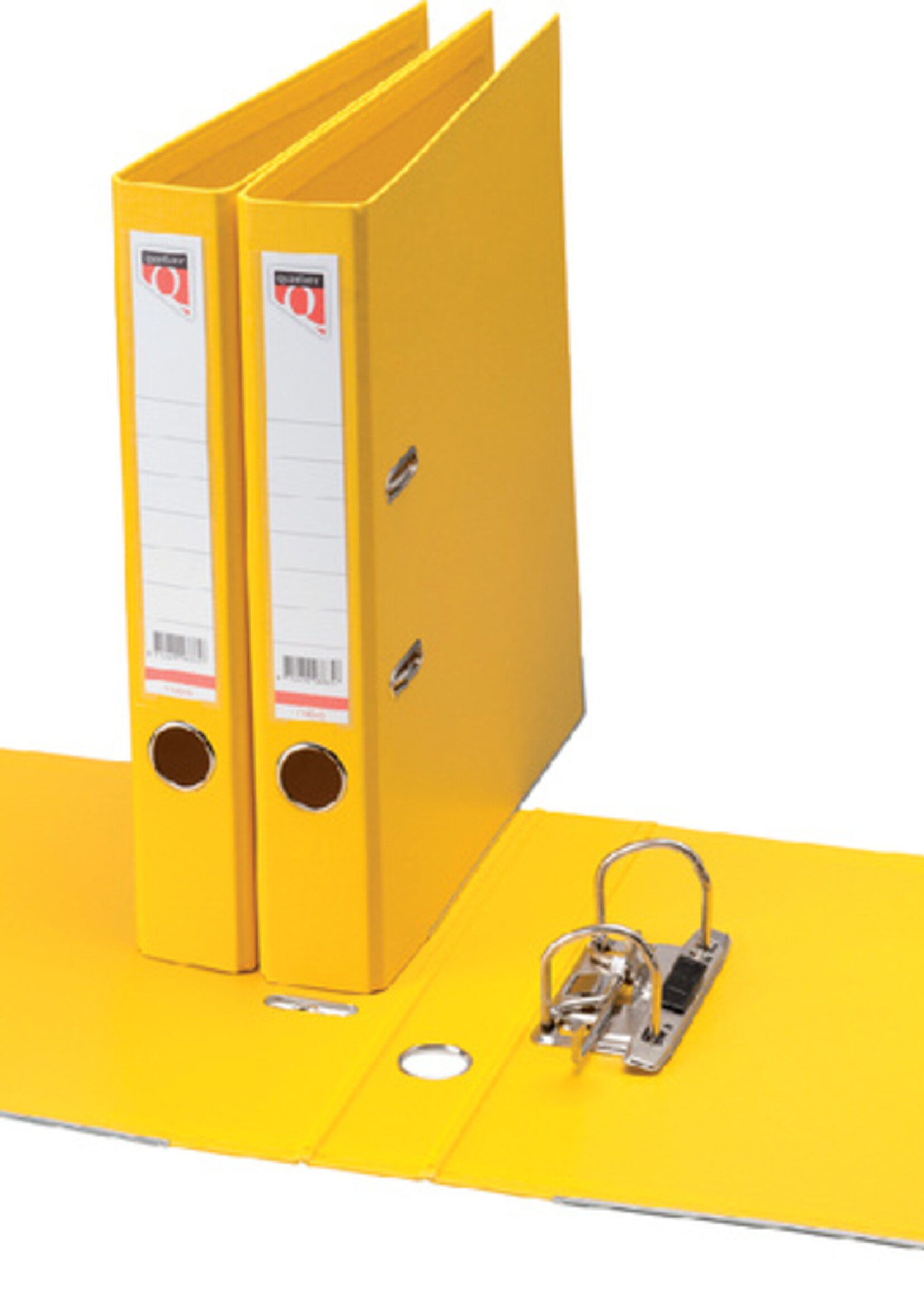 Quantore Classeur à levier Quantore A4 50mm PP jaune