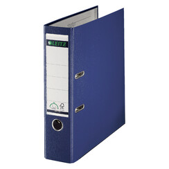 Classeur à levier Leitz 1010 A4 80mm PP bleu