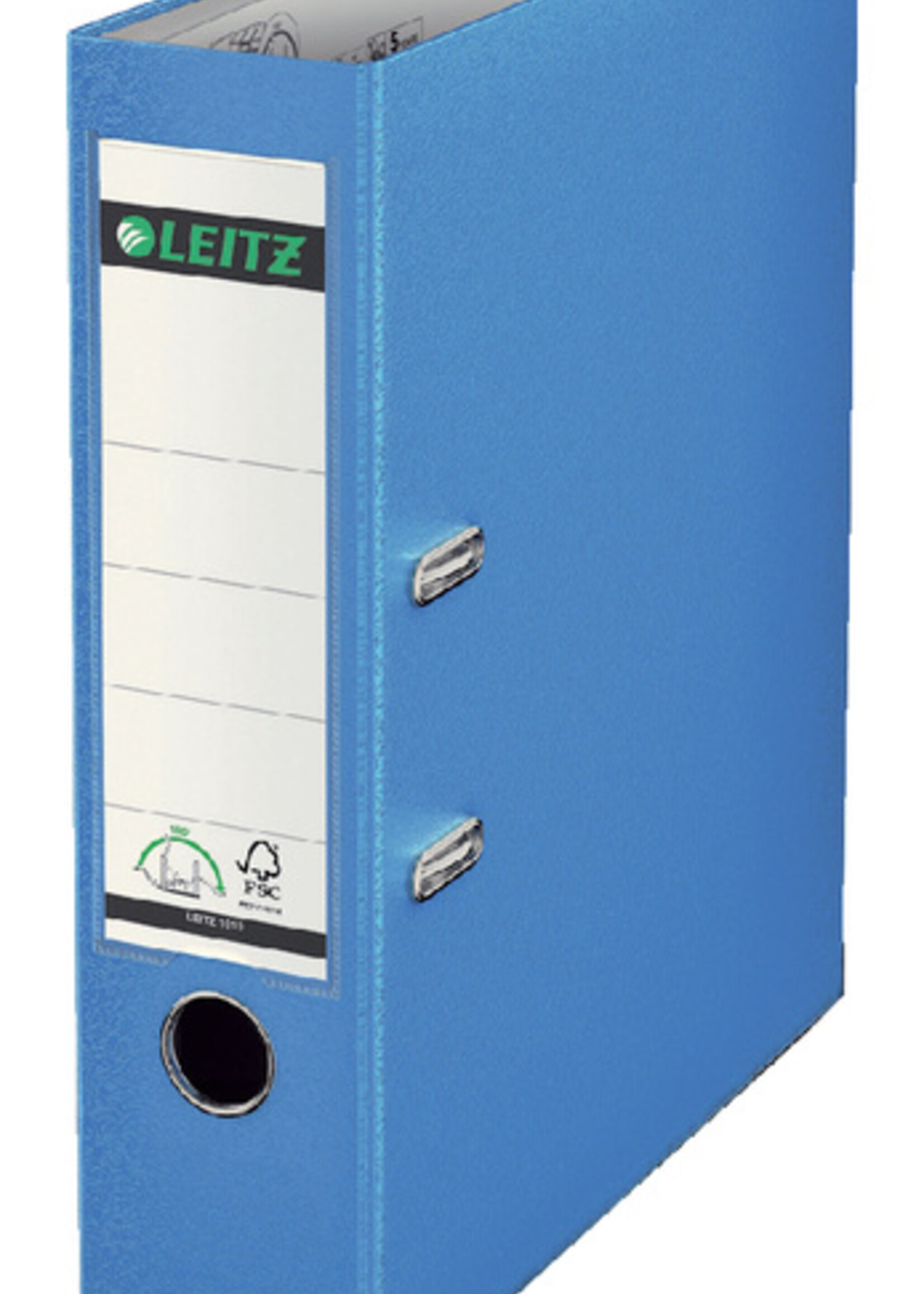 Leitz Classeur à levier Leitz 1010 A4 80mm PP bleu clair