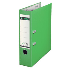 Classeur à levier Leitz 1010 A4 80mm PP vert clair