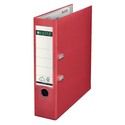 Leitz Classeur à levier Leitz 1010 A4 80mm PP rouge