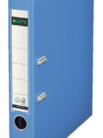 Leitz Classeur à levier Leitz 1015 A4 50mm PP bleu clair