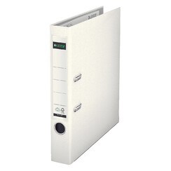 Classeur à levier Leitz 1015 A4 50mm PP blanc