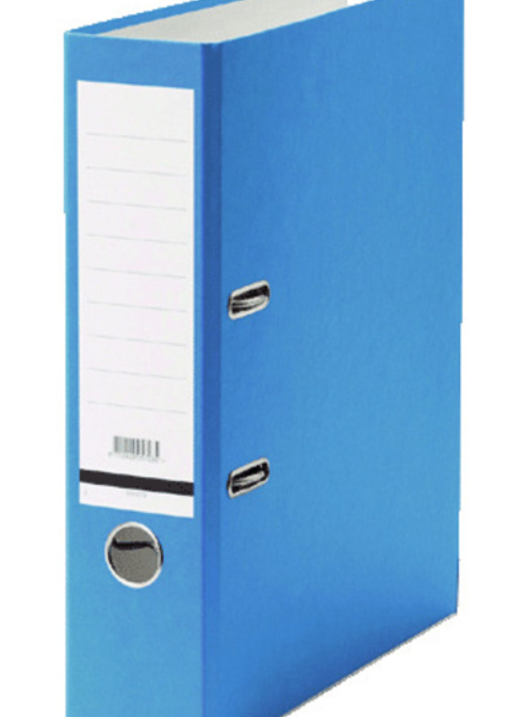 Qbasic Classeur à levier Qbasic A4 80mm carton bleu