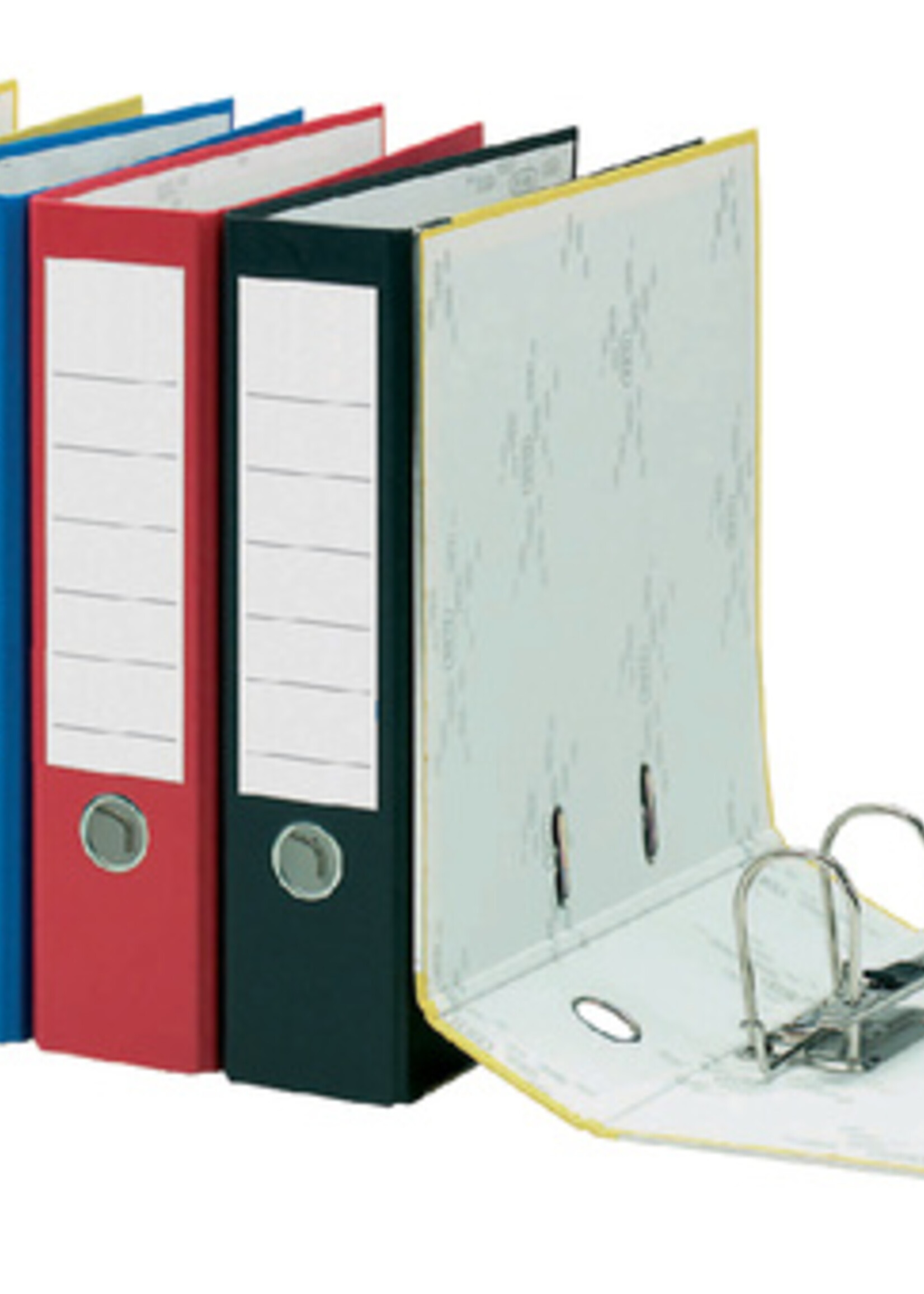 Qbasic Ordner Qbasic A4 80mm karton wit