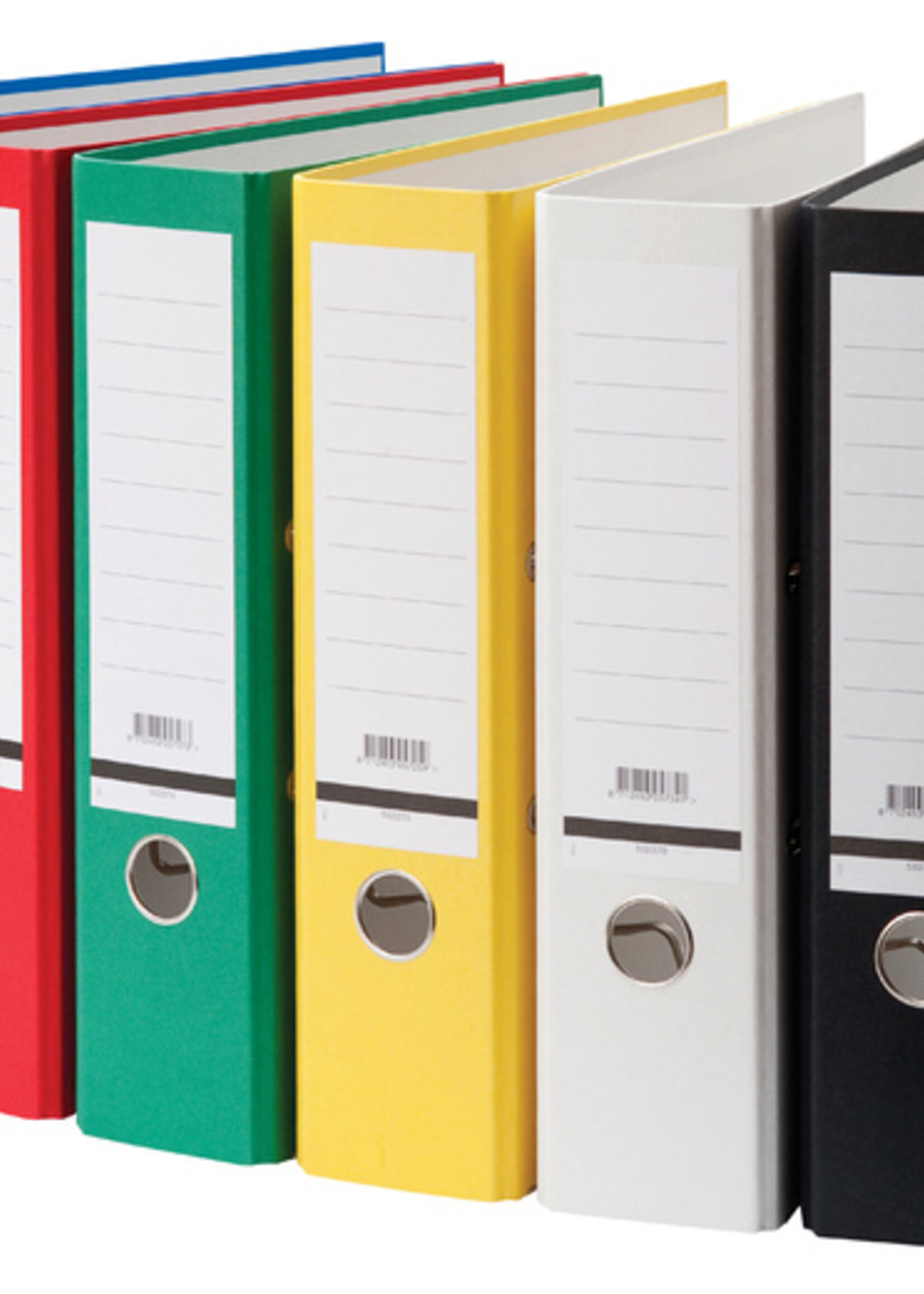 Qbasic Ordner Qbasic A4 80mm karton wit