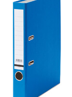 Qbasic Classeur à levier Qbasic A4 50mm carton bleu