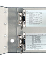 Leitz Classeur Leitz 1092 75mm bancaire 2 méc. carton noir