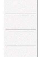 Elba Rugetiket Elba breed 59x190mm zelfklevend wit/blauw