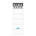 Elba Rugetiket Elba breed 59x190mm zelfklevend wit/grijs