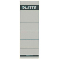 Etiquette dorsale Leitz 62x192mm adhésive large gris