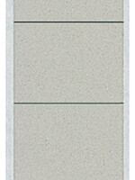 Leitz Rugetiket Leitz smal/kort 39x192mm zelfklevend grijs