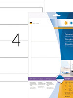 Herma Rugetiket HERMA 8621 breed 61x192mm zelfklevend wit