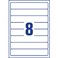 Avery Zweckform Rugetiket Avery Zweckform smal 34x192mm zelfklevend wit