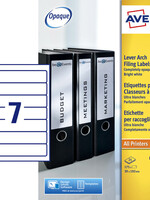 Avery Rugetiket Avery smal 39x192mm zelfklevend wit