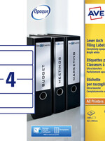 Avery Rugetiket Avery breed 62x192mm zelfklevend wit