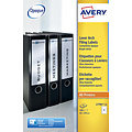 Avery Rugetiket Avery breed 62x192mm zelfklevend wit