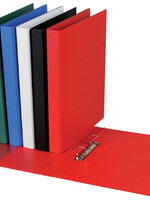 Quantore Ringband Quantore A4 2-rings D-mech 20mm PP rood