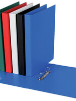 Quantore Classeur à 2 anneaux Quantore A4-20mm PP D-méc. bleu