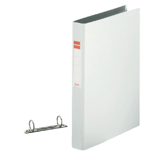 Esselte Classeur à 2 anneaux Esselte Vivida A4-25mm PP blanc