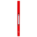 Exacompta Ringband Exacompta A4 2-rings O-mech 15mm PP rood
