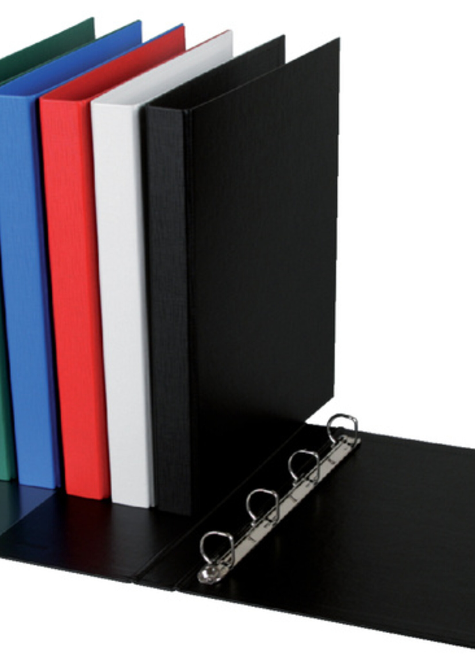 Quantore Classeur à 4 anneaux Quantore A4-20mm PP D-méc. noir