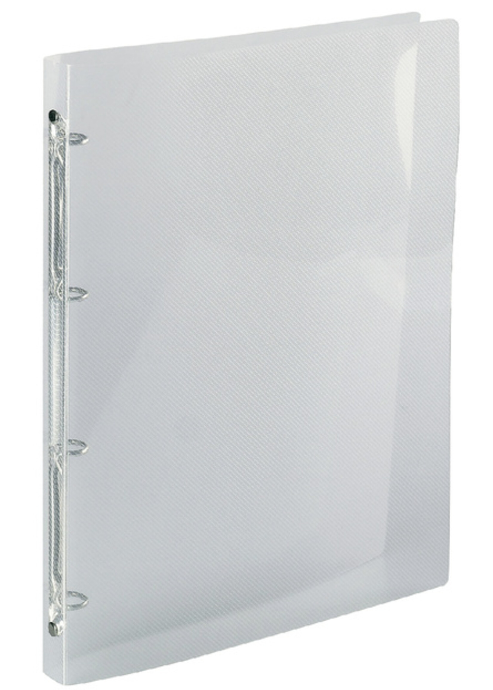 Exacompta Classeur à 4 anneaux Exacompta Crystal A4 15mm PP cristal