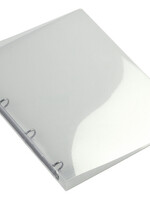 HF2 Ringband HF2 4-rings A4-16mm transparant wit