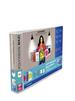 Oxford Classeur panorama Oxford Polyvision maxi A3 paysage 4 ann D 30mm transparent