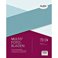 Multo Interieur Multo fotobladen A4 23-rings met dekvel 20vel zwart
