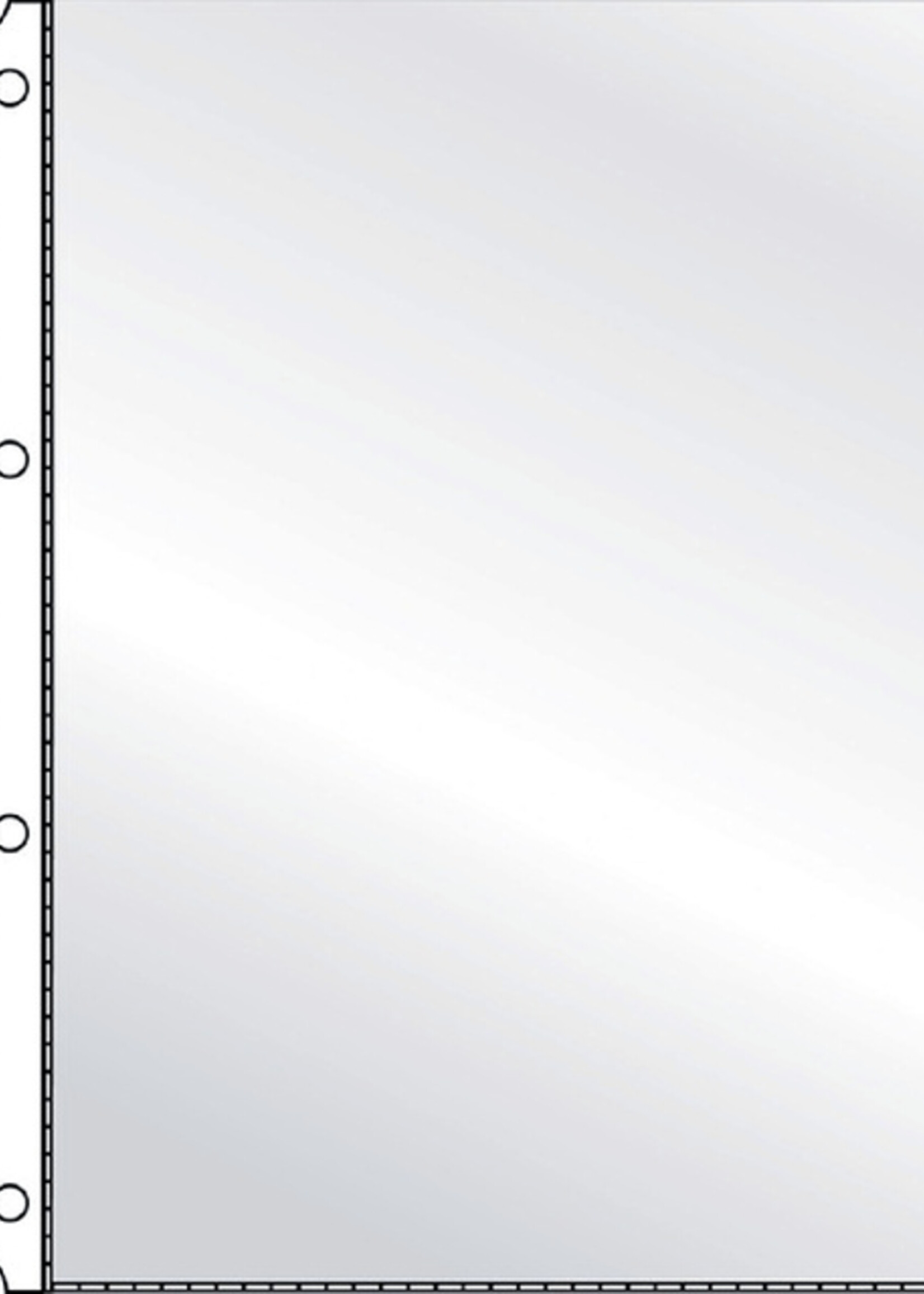 Quantore Pochette Quantore 4 perforations PP 0.08mm lisse 100 pièces