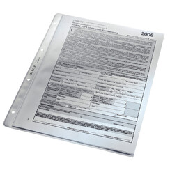 Pochette Leitz Premium Copy safe A4 PP 0,13mm 4 trous transparent