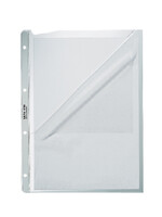 Leitz Pochette Leitz Premium Cory safe avec découpe A4 PP 0.13mm transparent