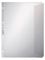 Leitz Pochette Leitz Premium Copy safe à rabat A4 PP 0,13mm transparent